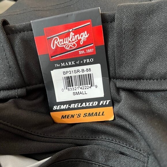 Rawlings Mens Softball Pants Relaxed Fit NWT - Picture 4 of 4